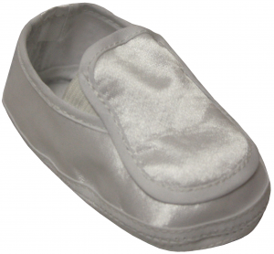 BABY BOYS SATIN SHOES SLIP-ON